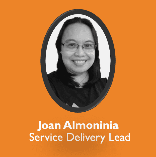 Joan Almoninia - Service Deliver Lead